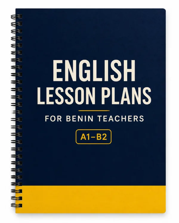 English lesson plans workbook cover